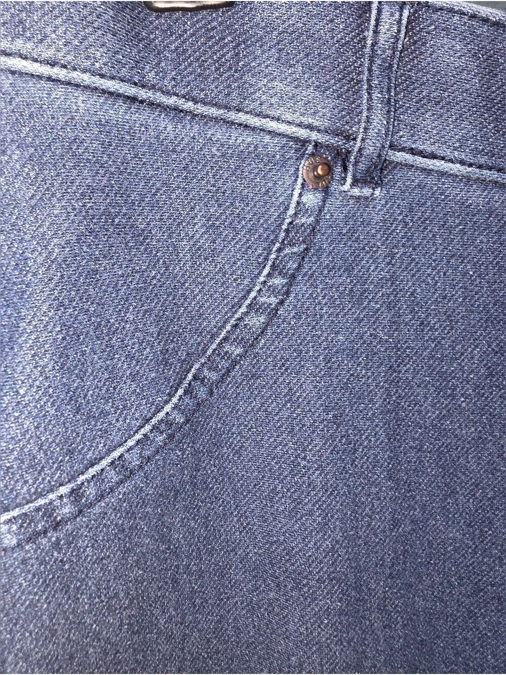 HUE Blue Pull On Jeggings #CAP6 - Picture 10 of 14